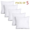 5 Pcs White Polyester Cushion Fillings - 15 x 15 Inches - Image 5